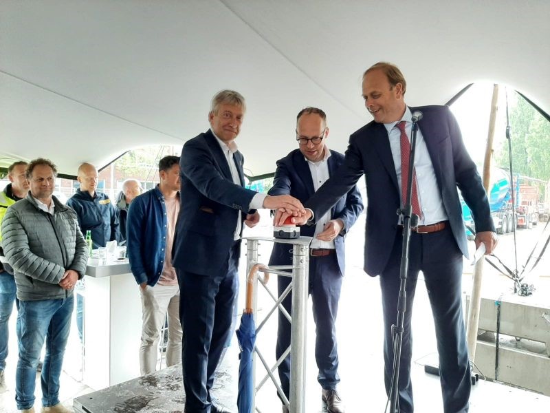 Start of construction of 200 mid-market rental homes, Beneluxlaan in Utrecht