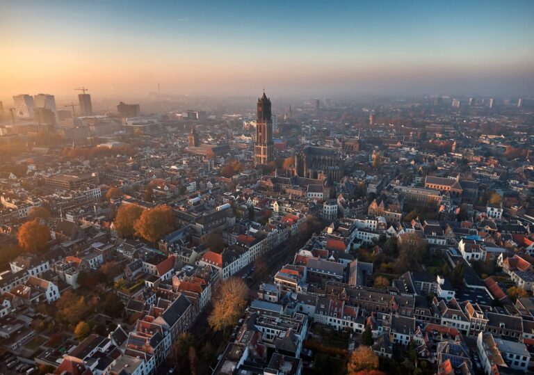 Aerial,Of,Utrecht,City,Center